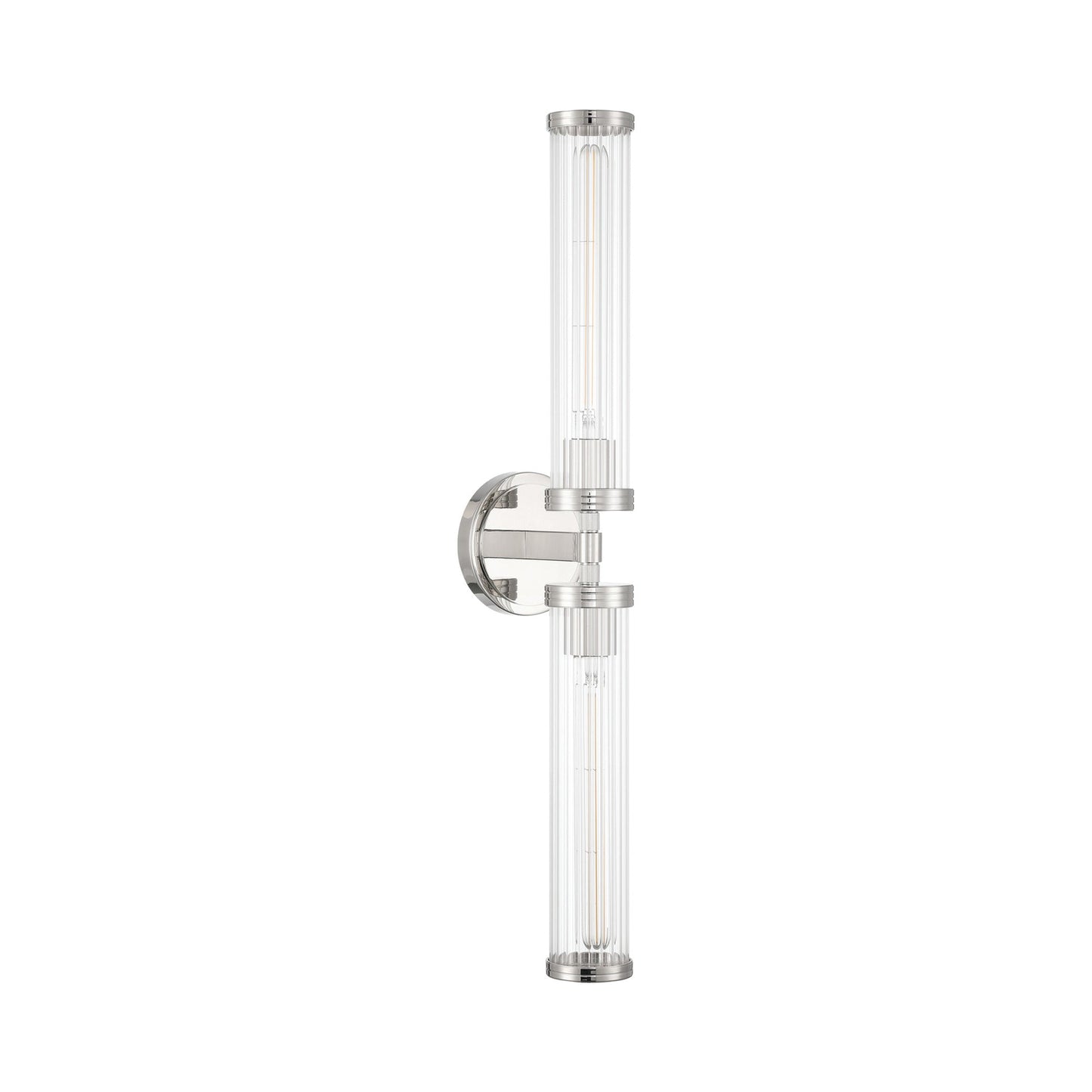 Jarvis Ribbed Wall Light in Detail.