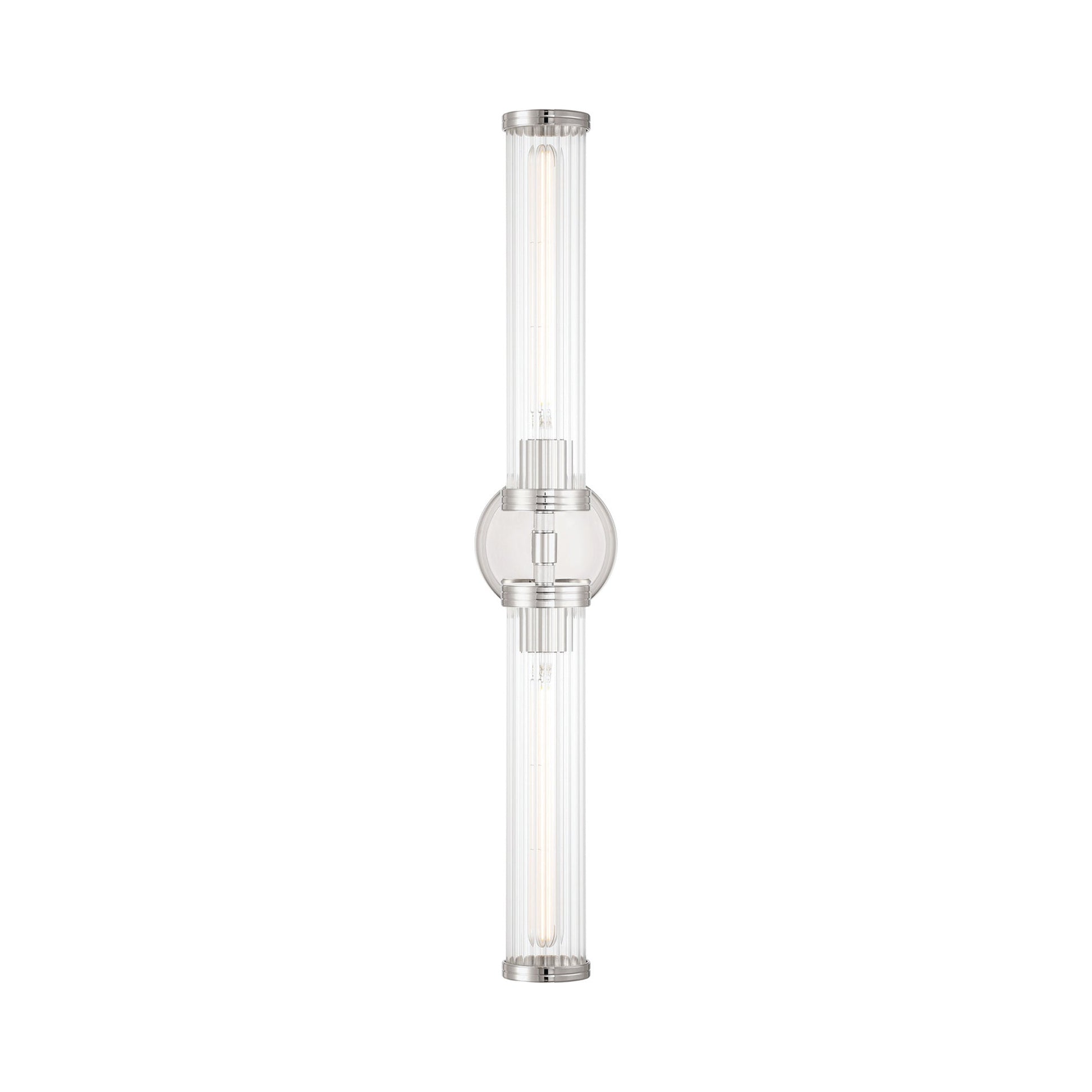Jarvis Ribbed Wall Light in Detail.