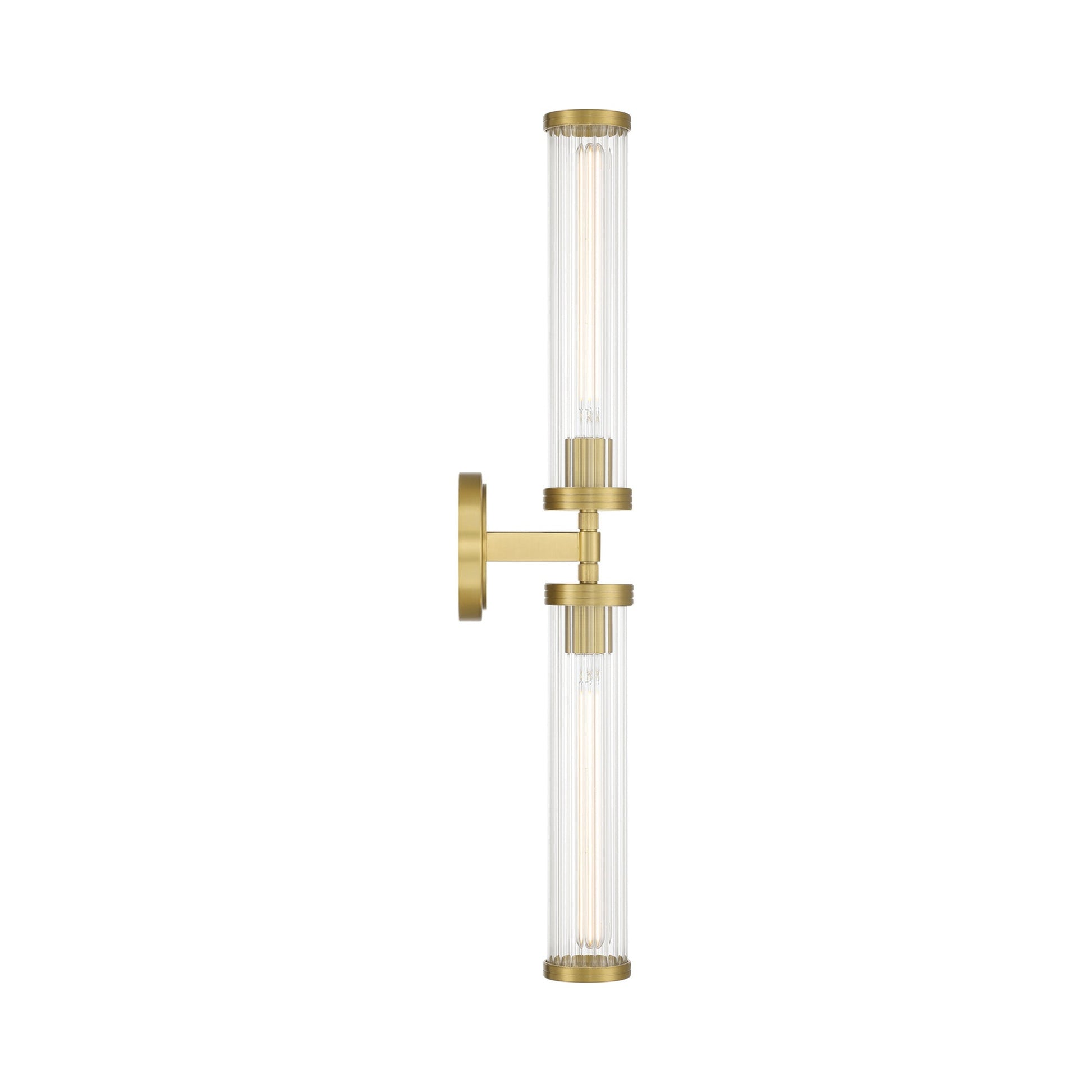 Jarvis Ribbed Wall Light in Detail.