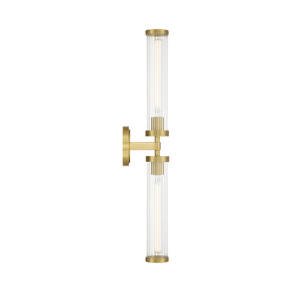 Jarvis Ribbed Wall Light in Detail.