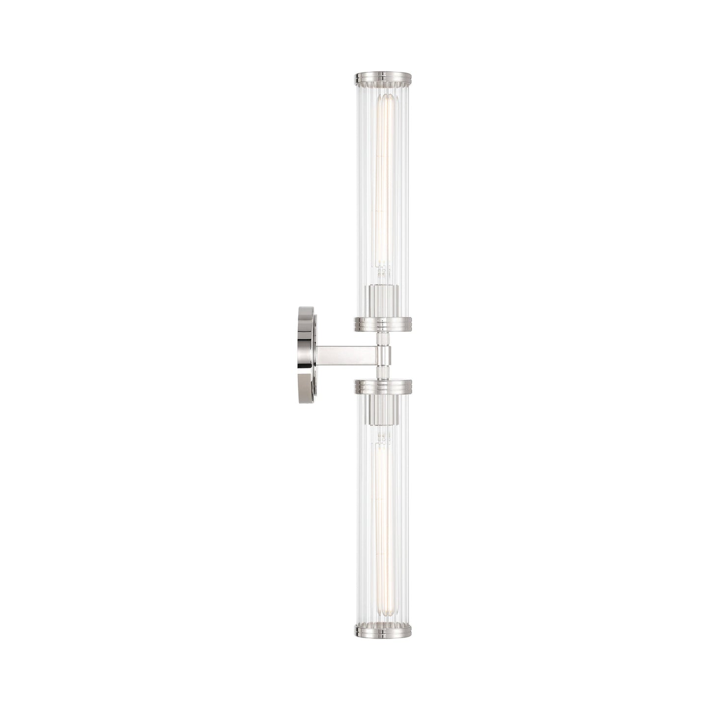 Jarvis Ribbed Wall Light in Detail.
