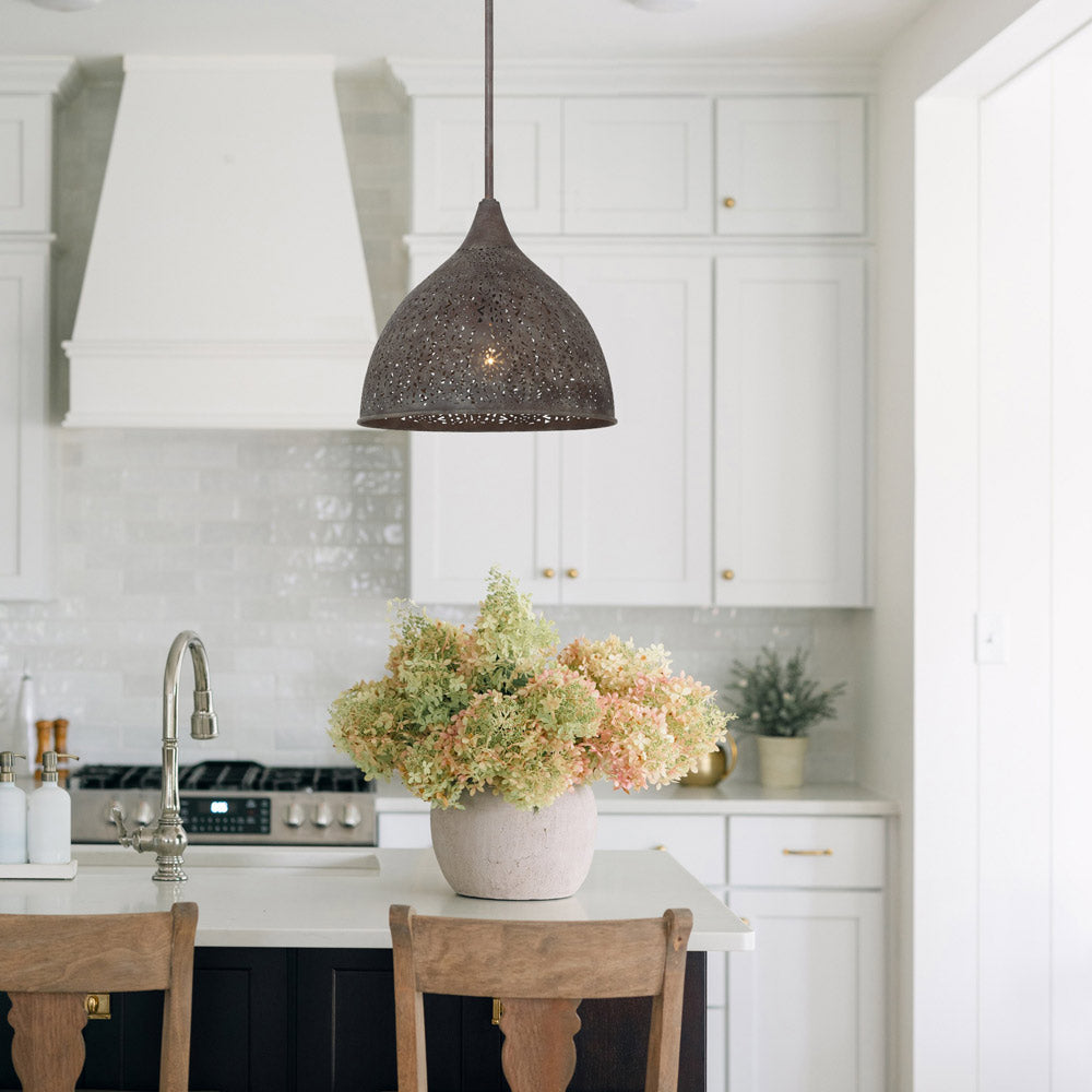 Jasmine Pendant Light in kitchen.