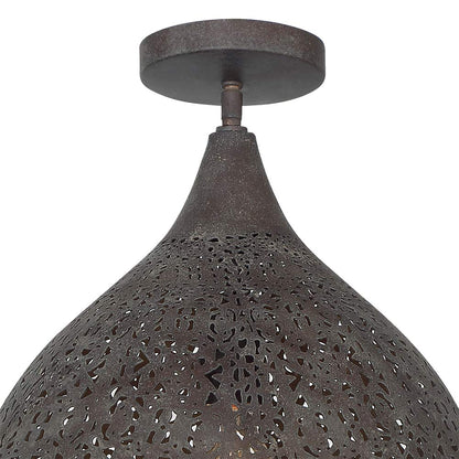 Jasmine Semi Flush Mount Ceiling Light in Detail.