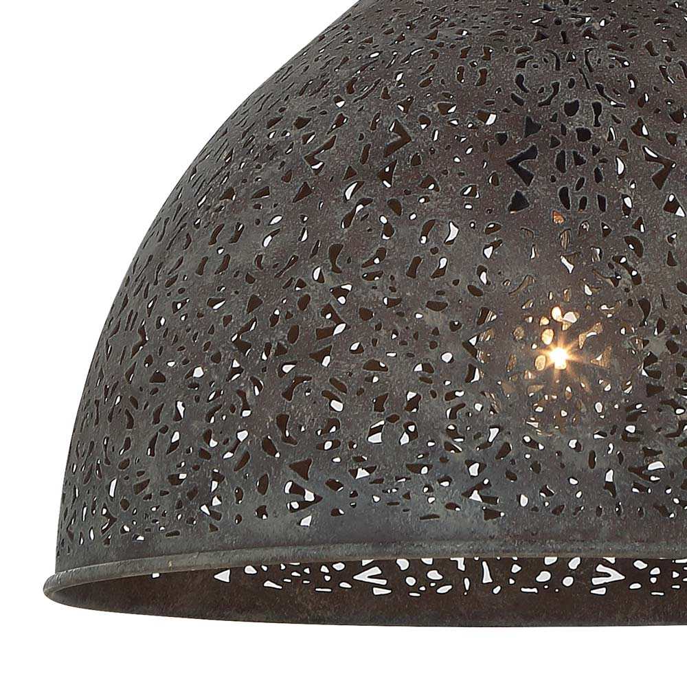 Jasmine Semi Flush Mount Ceiling Light in Detail.