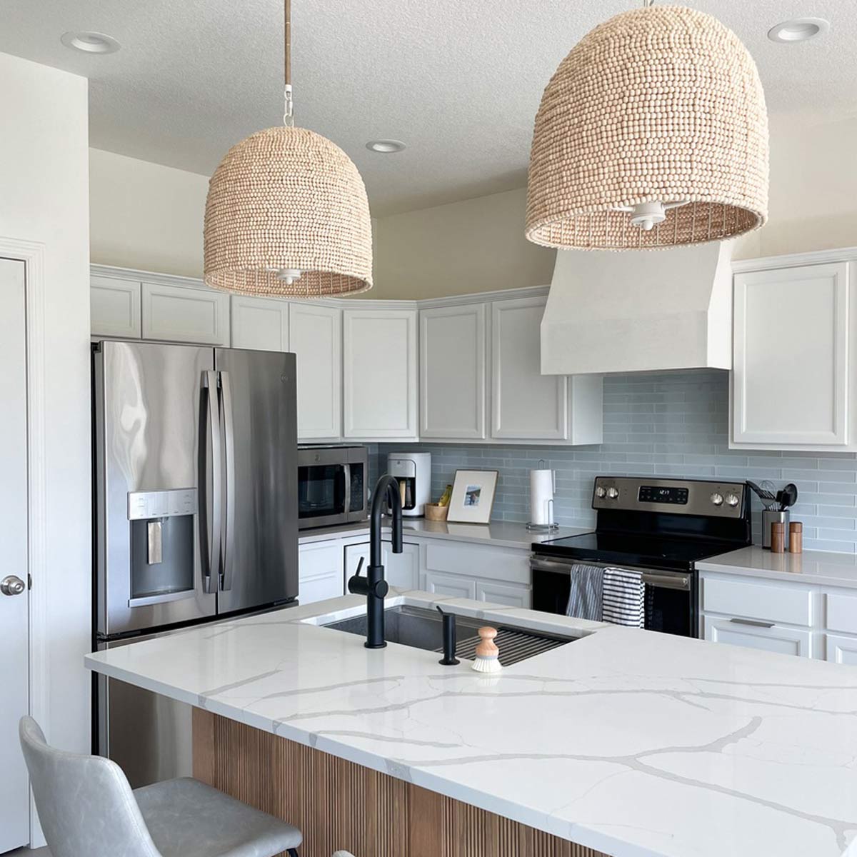 Jasper Pendant Light in kitchen.