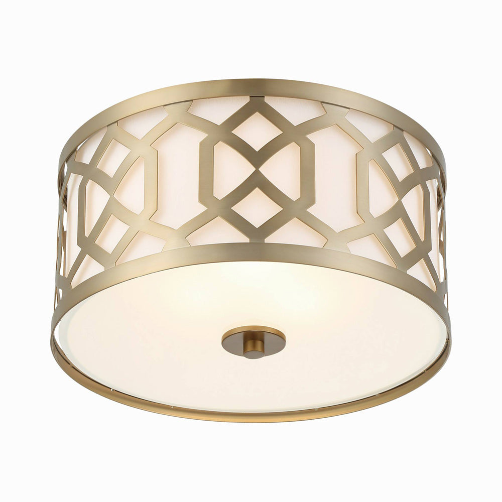 Jennings Flush Mount Ceiling Light in Detail.