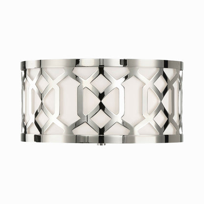 Jennings Flush Mount Ceiling Light in Detail.