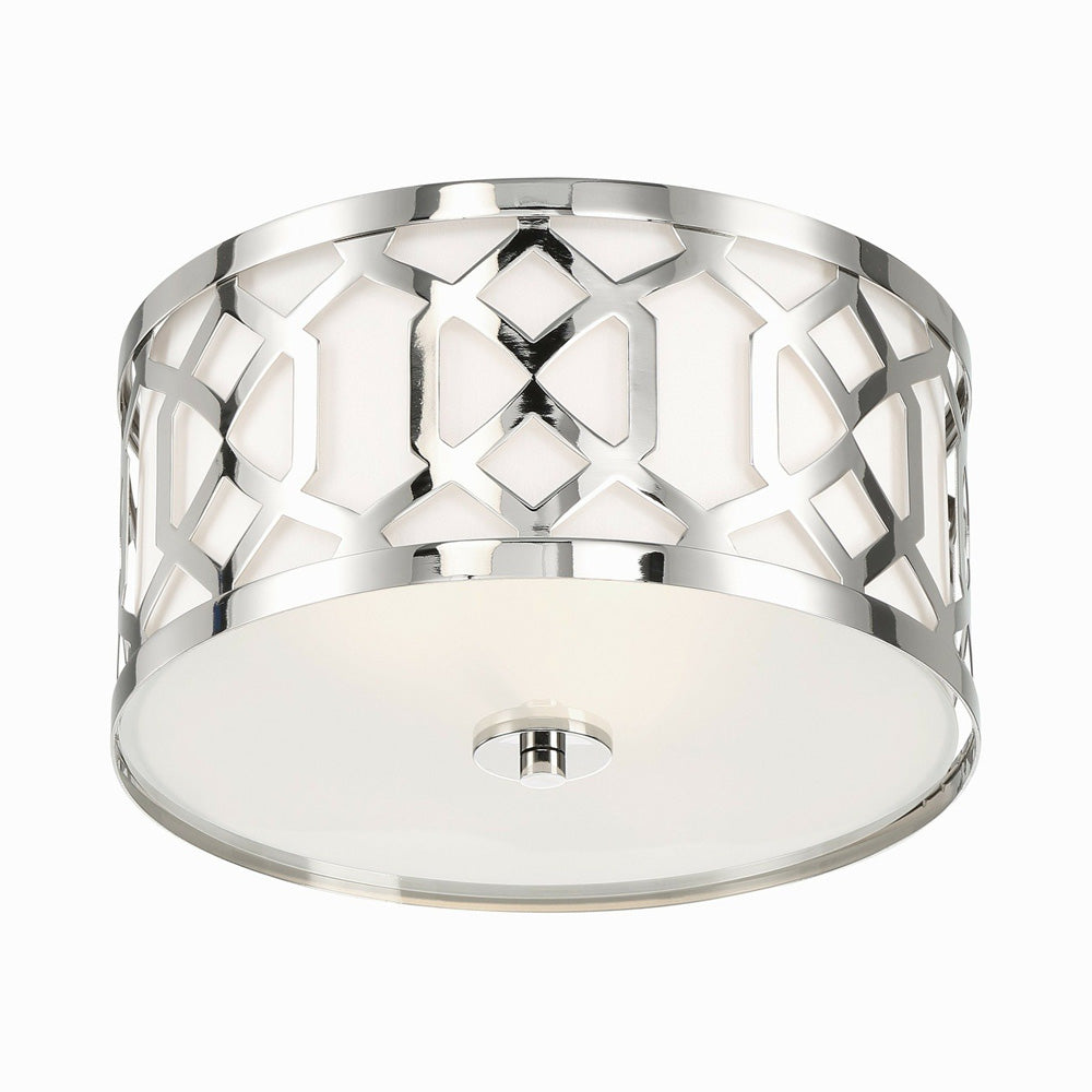 Jennings Flush Mount Ceiling Light in Detail.