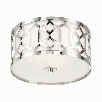 Jennings Flush Mount Ceiling Light in Detail.