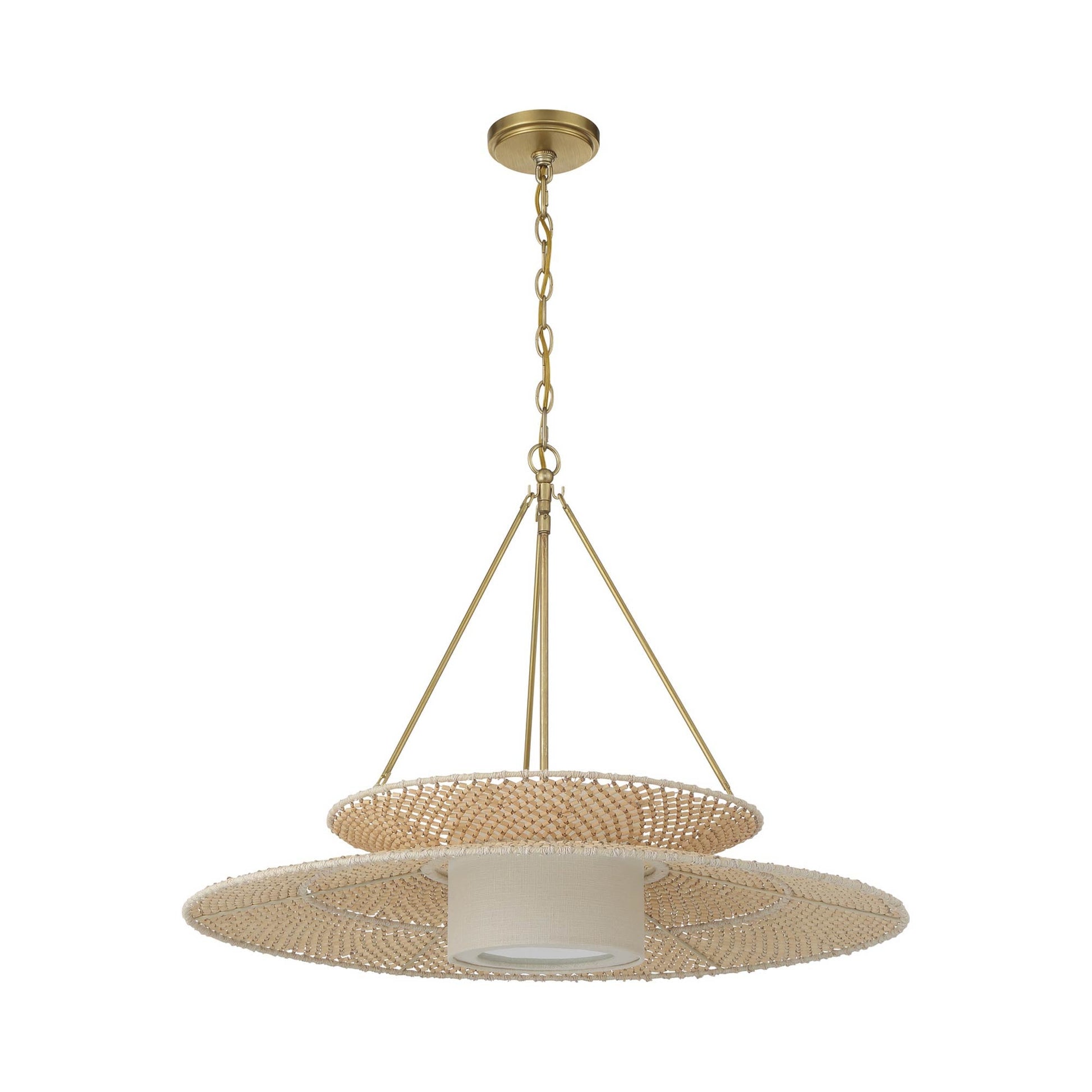 Juniper Chandelier in Detail.