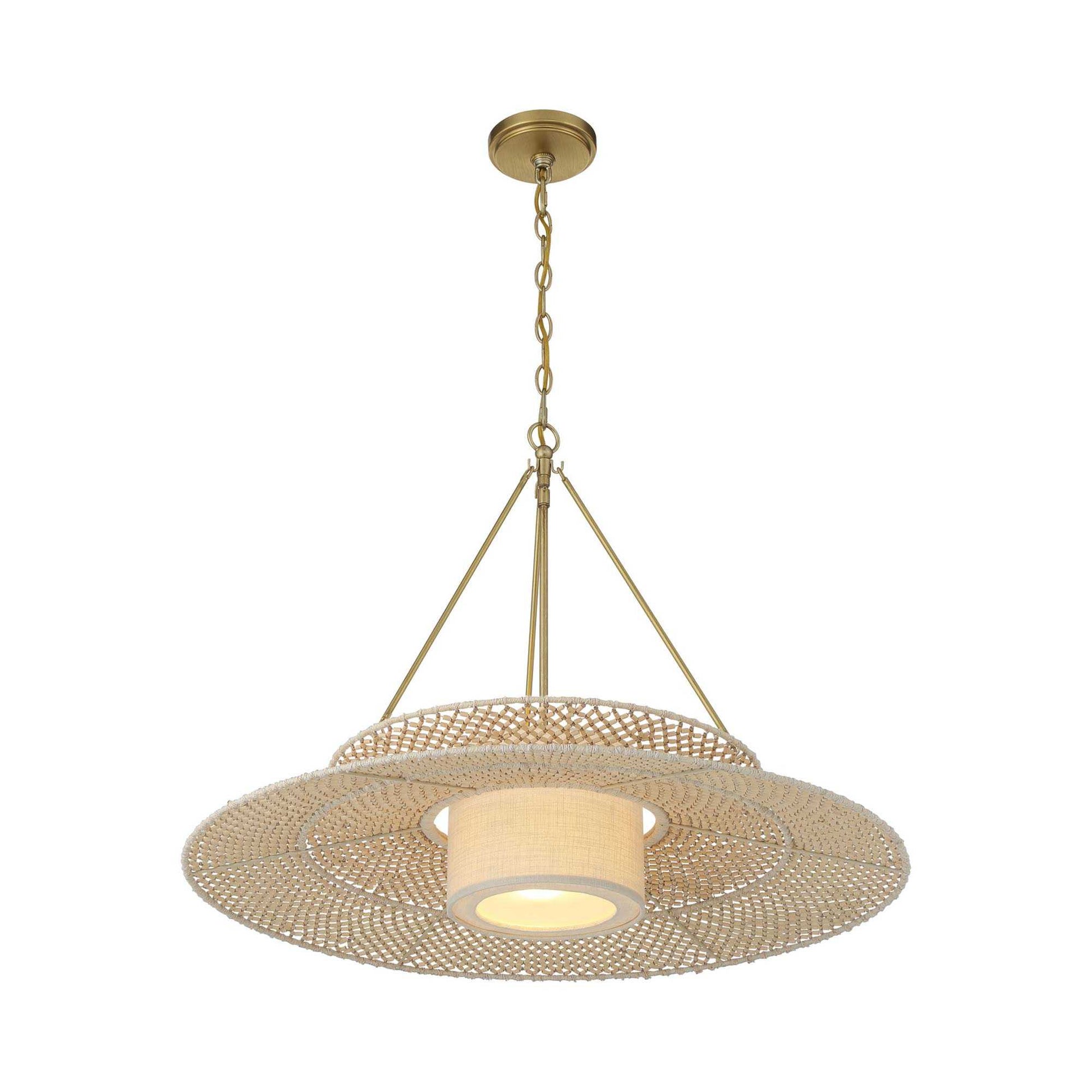 Juniper Chandelier in Detail.