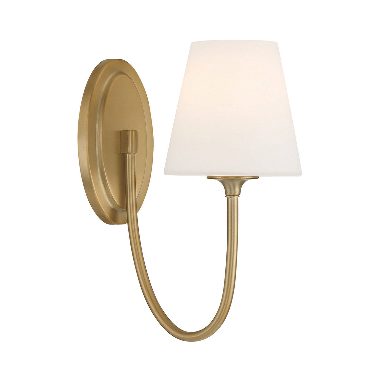 Juno Wall Light in Vibrant Gold (1-Light).