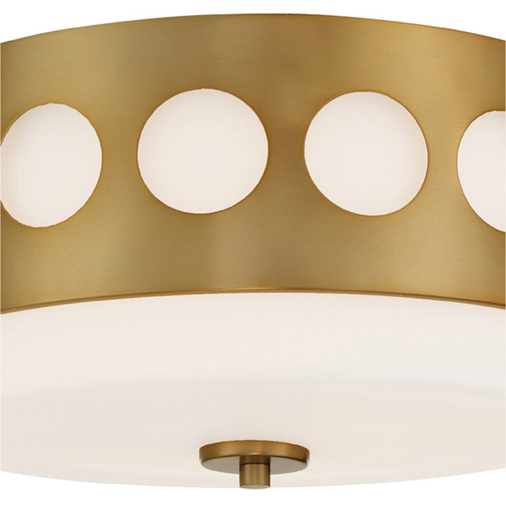 Kirby Flush Mount Ceiling Light in Detail.