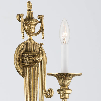 Langley Single Wall Light in Detail.