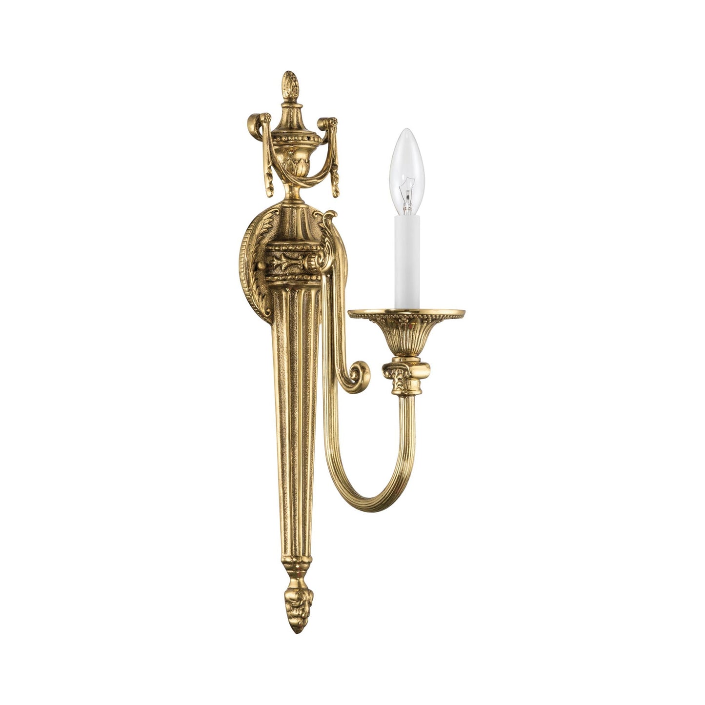 Langley Single Wall Light in Detail.