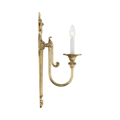 Langley Single Wall Light in Detail.