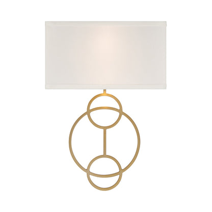 Laurel Wall Light in White.