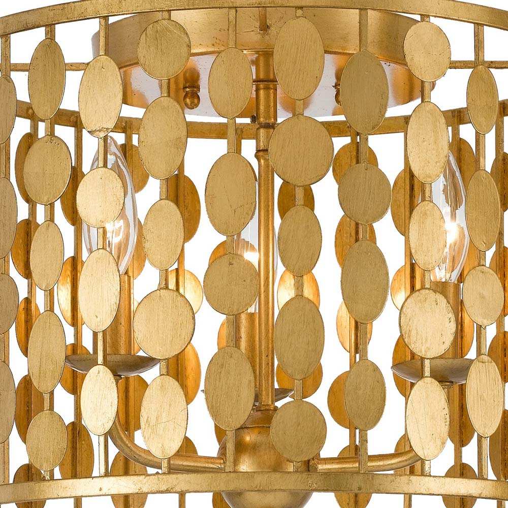 Layla Flush Mount Ceiling Light in Detail.