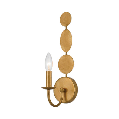 Layla Wall Light in Antique Gold.