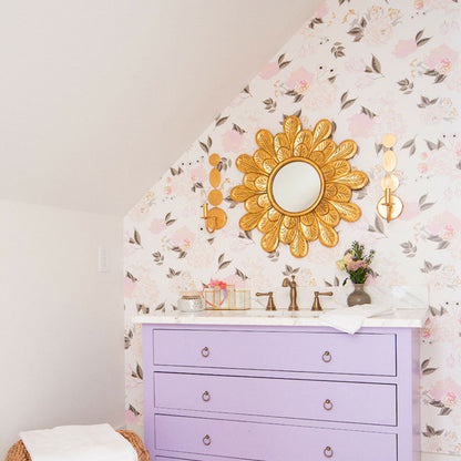 Layla Wall Light in bathroom.