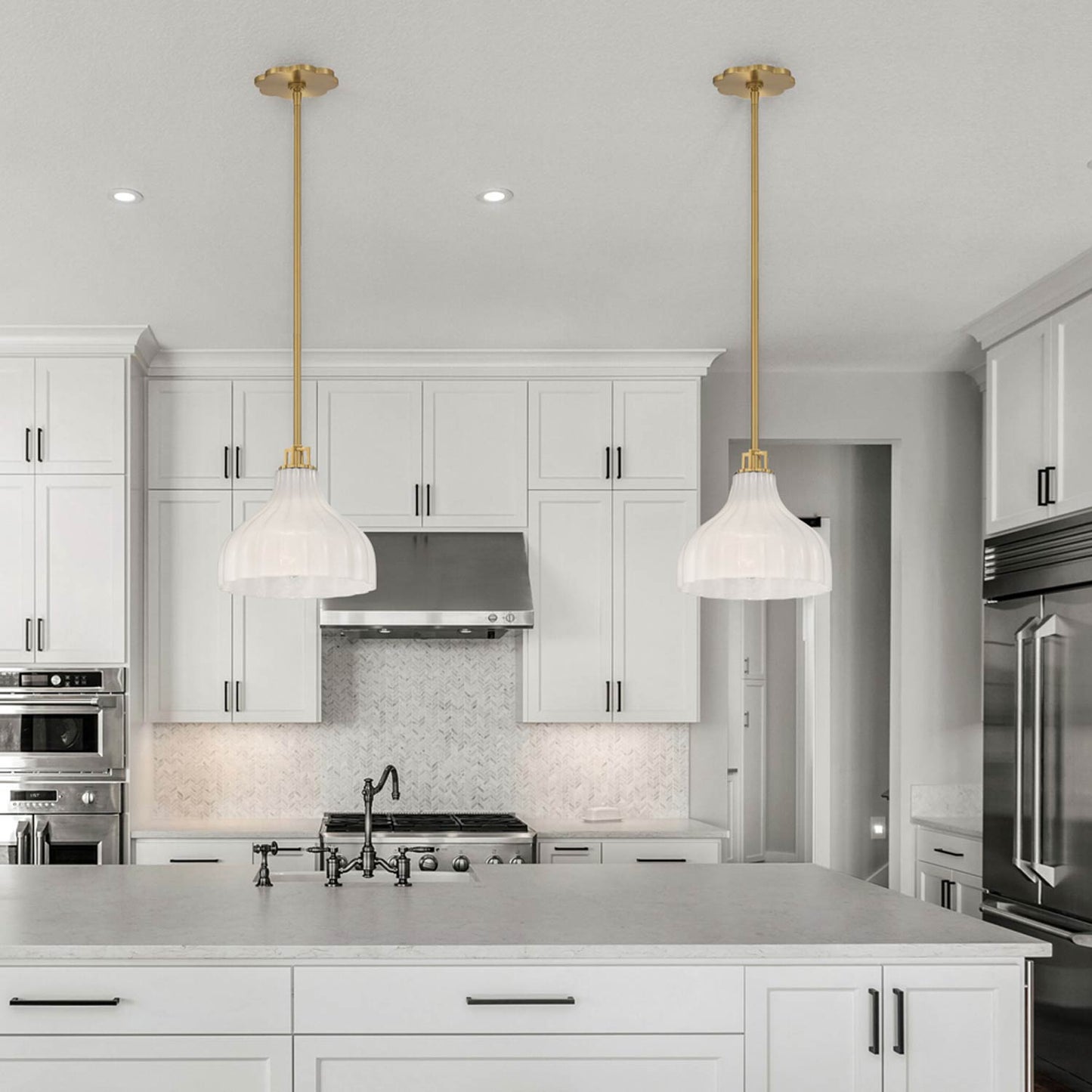 Layton Pendant Light in kitchen.