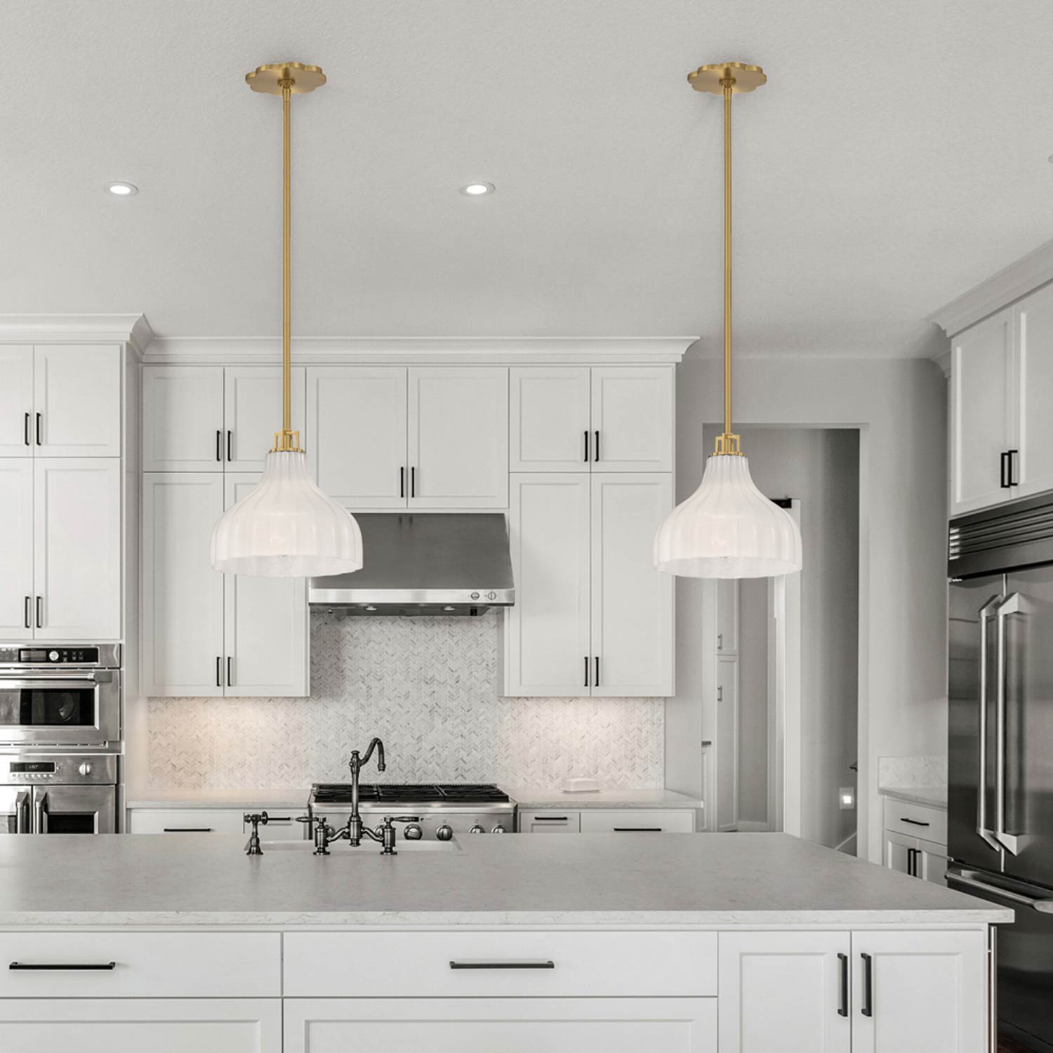 Layton Pendant Light in kitchen.