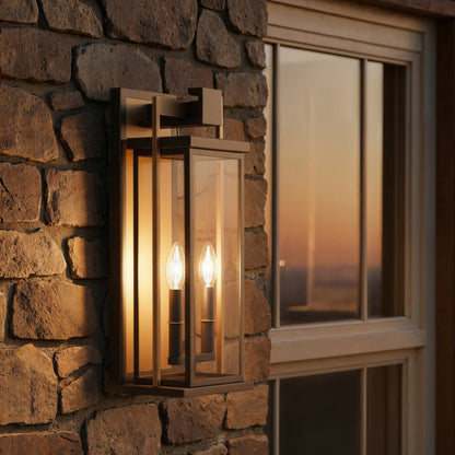 Lendel Outdoor Wall Light in Outside Area.
