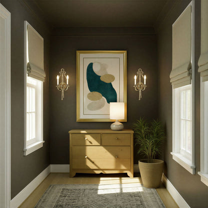 Lexsi Wall Light in hallway.