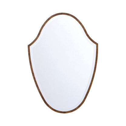 Lindee Wall Mirror in Wood Veneer.