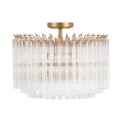 Lofton Semi Flush Mount Ceiling Light in Detail.