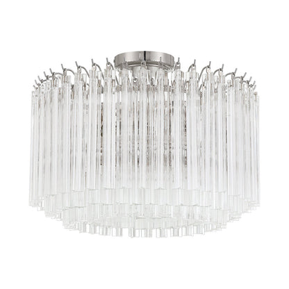 Lofton Semi Flush Mount Ceiling Light in Detail.