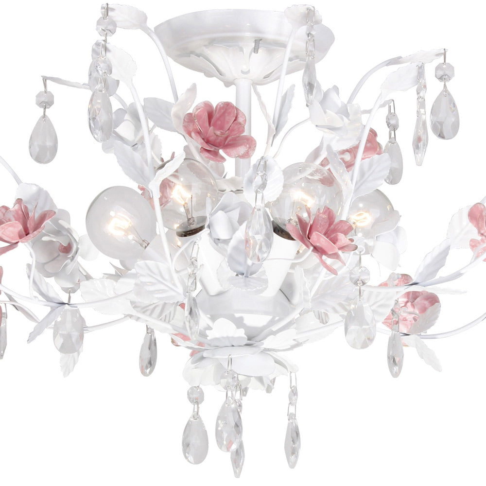 Lola Semi Flush Mount Ceiling Light in Detail.