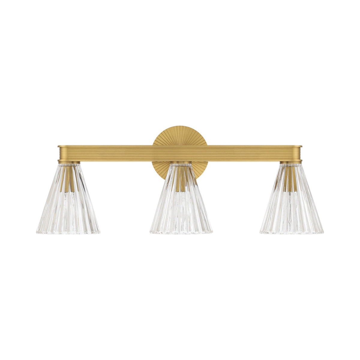 Lotus Cone Bath Vanity Light in Detail.