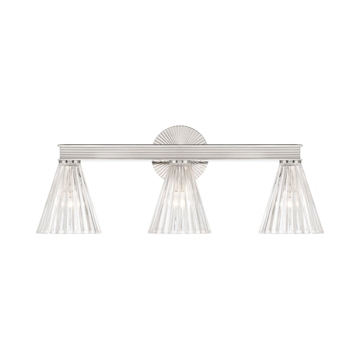 Lotus Cone Bath Vanity Light in Detail.