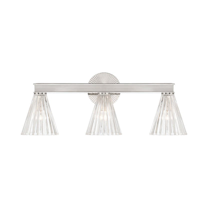 Lotus Cone Bath Vanity Light in Detail.