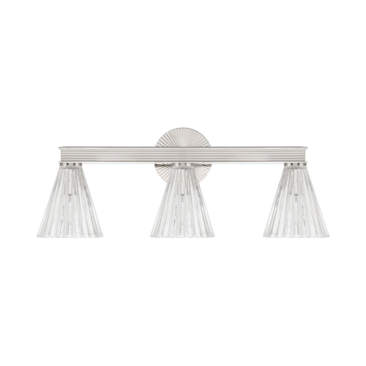 Lotus Cone Bath Vanity Light in Detail.