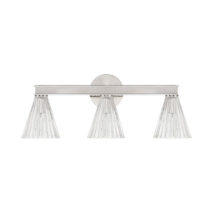 Lotus Cone Bath Vanity Light in Detail.
