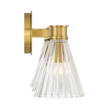 Lotus Cone Bath Vanity Light in Detail.