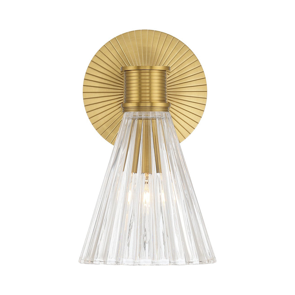 Lotus Cone Wall Light in Detail.
