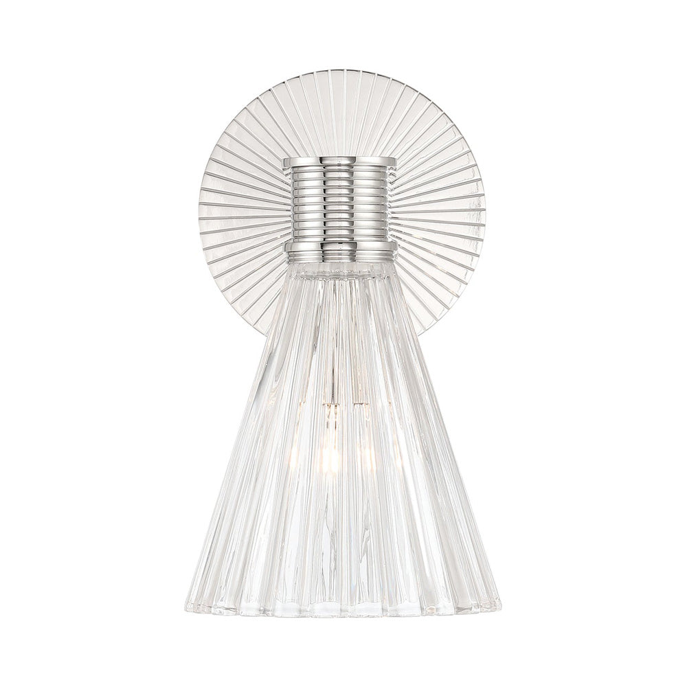 Lotus Cone Wall Light in Detail.