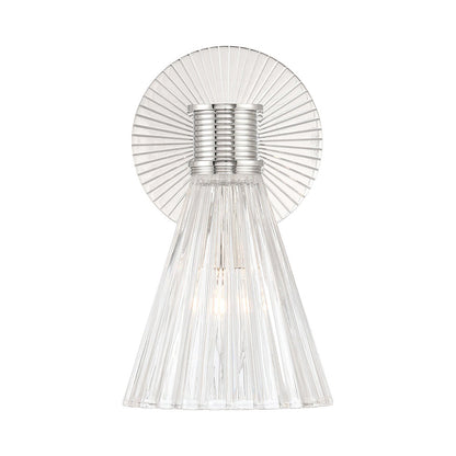 Lotus Cone Wall Light in Detail.