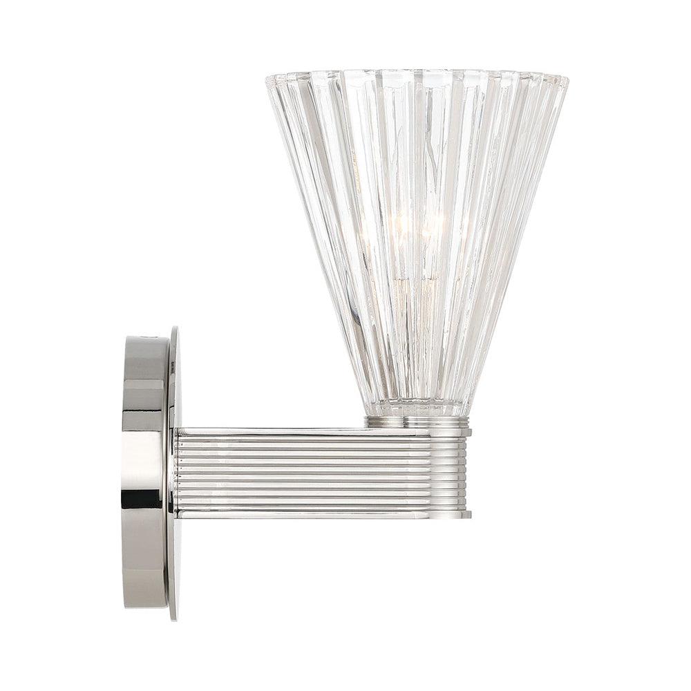Lotus Cone Wall Light in Detail.