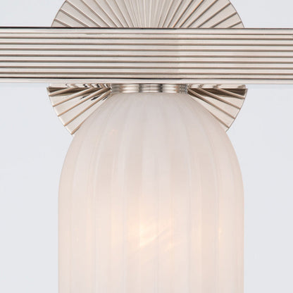 Lotus Cylinder Bath Vanity Light in Detail.