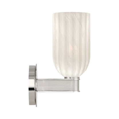 Lotus Cylinder Wall Light in Detail.