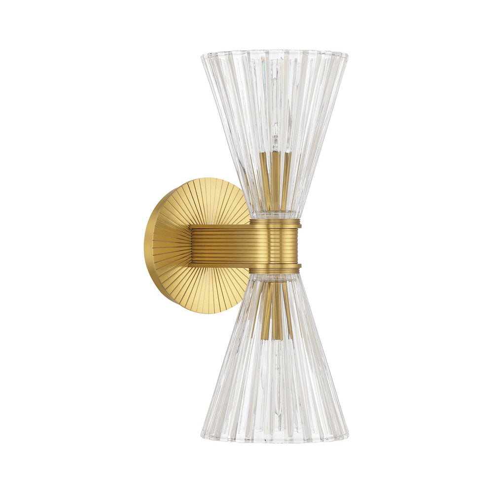 Lotus Double Cone Wall Light.