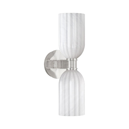 Lotus Double Cylinder Wall Light.