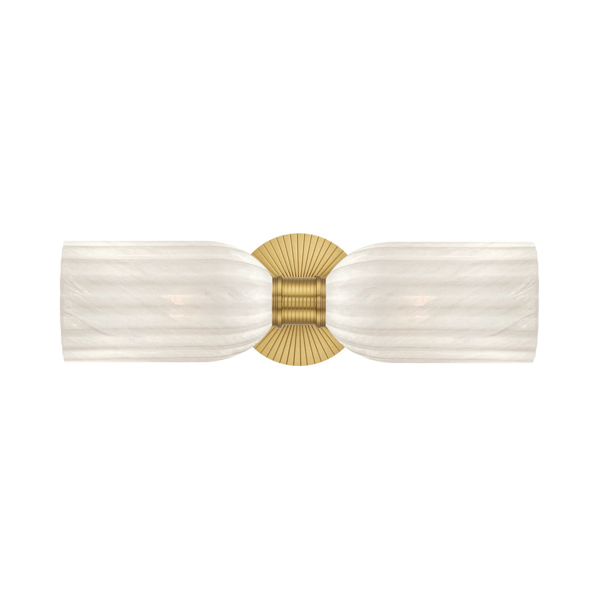 Lotus Double Cylinder Wall Light in Detail.