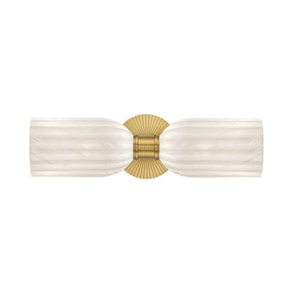 Lotus Double Cylinder Wall Light in Detail.