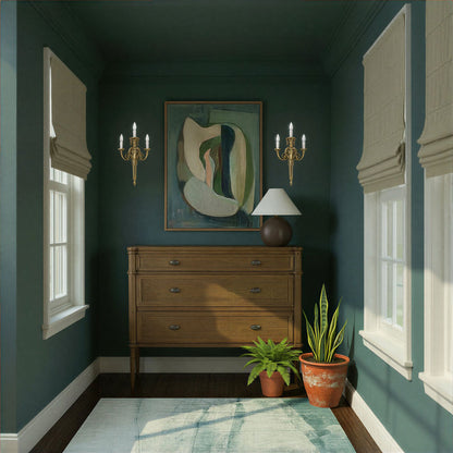 Loxley Wall Light in hallway.