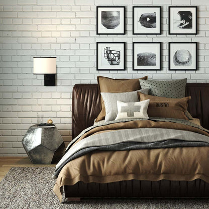 Madison Wall Light in bedroom.